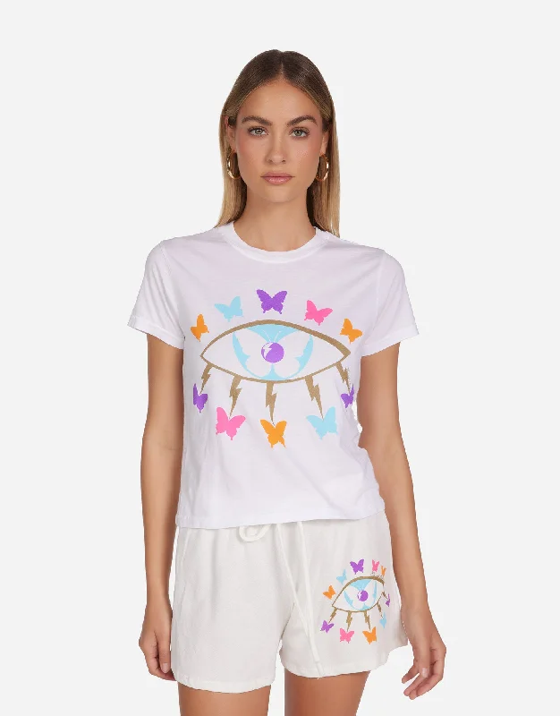 Women's Blouse with High CollarUrsula Butterfly Eye