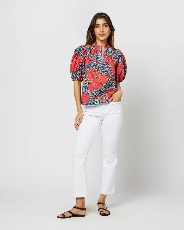 Women's Blouse for EveningTillie Top in Flamingo