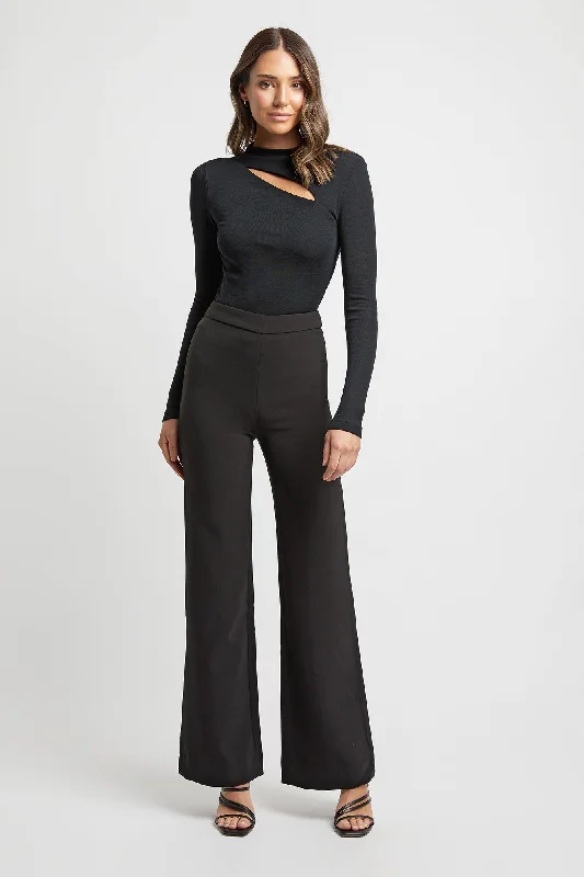 Women's Jodhpurs with Peter Pan CollarDelta Long Flare Pants