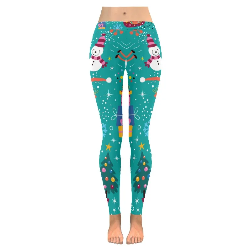 Zenzzle Christmas pattern graphic Ladies yoga Legging for women