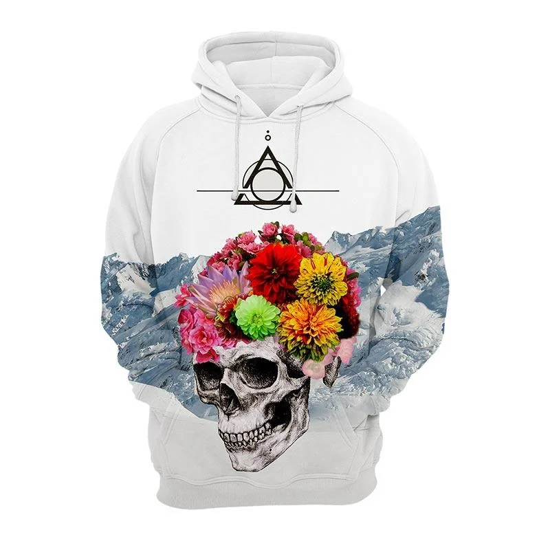 Women's Hooded CardiganGothic Mountains Hoodie