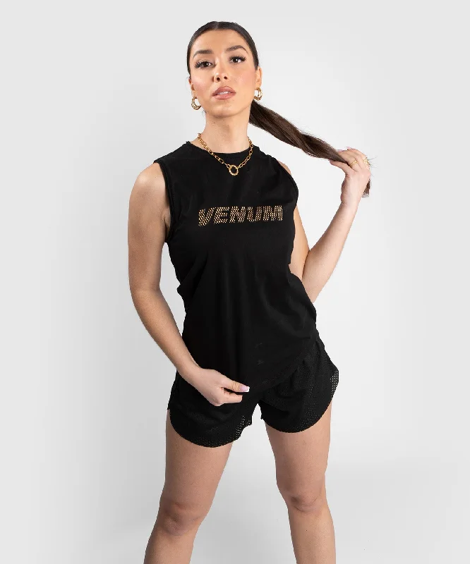 Women's Blouse with EmbroideryVenum Lightning Tank Top - For Women - Black/Gold