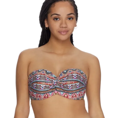 plus-size demi braPanache Eclectic Boho Bandeau