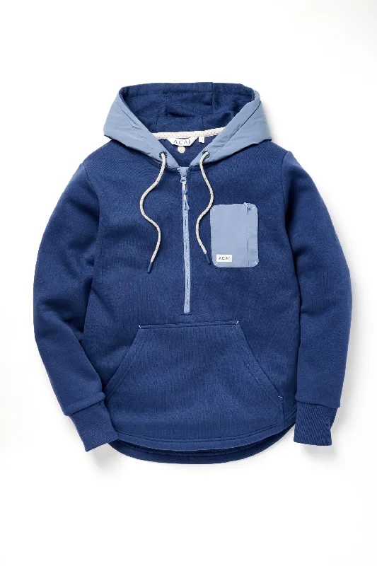 Women's Minimalist ShortsWeekender Hoodie - Moonlight Blue