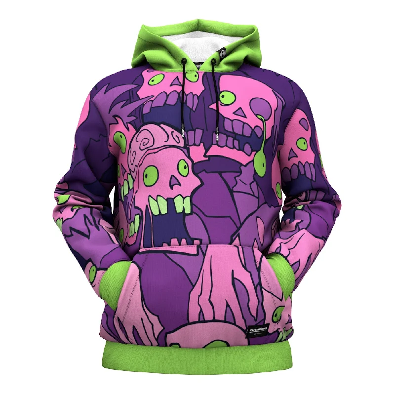 Women's Hooded Sweatshirts with Abstract LiningDinner Time Hoodie