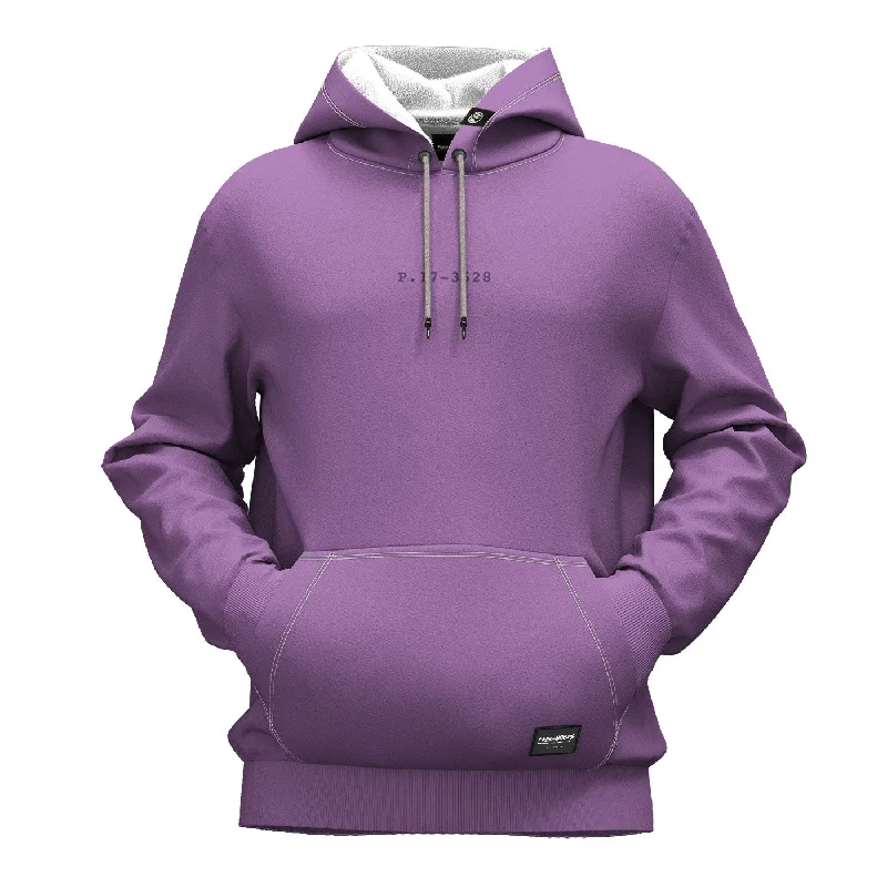 Women's Hooded Sweatshirts with Loose WaistAmethyst Orchid Hoodie