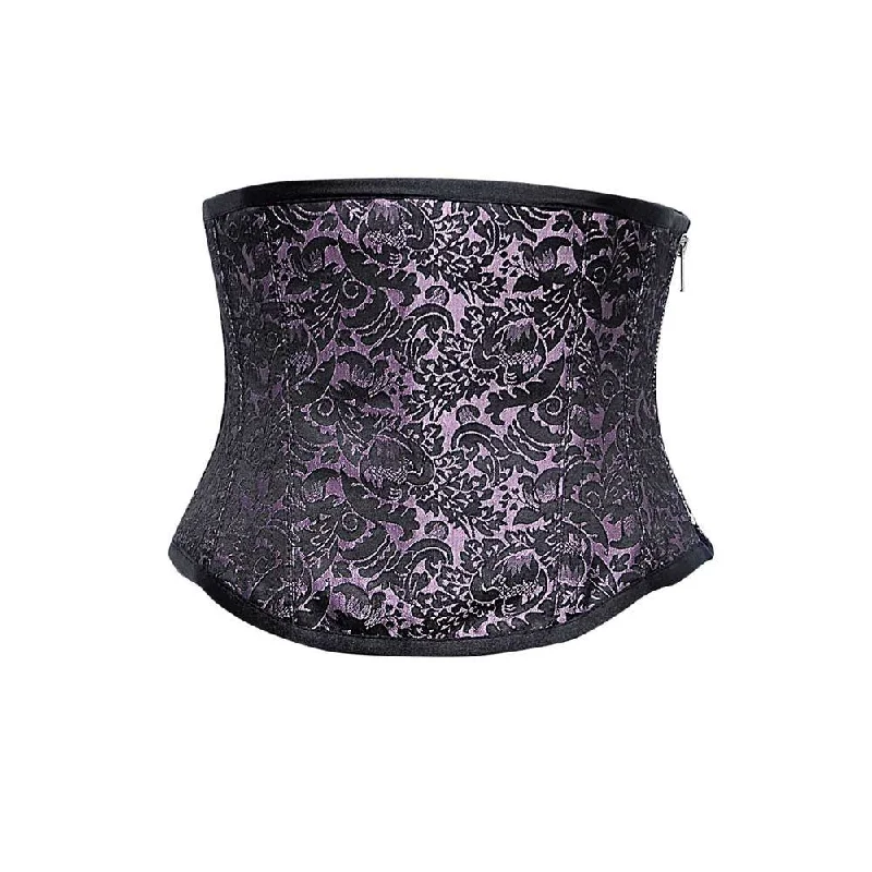 open-bust waist trainer with lace details for a feminine touchCharli Straight Cut Underbust Corset