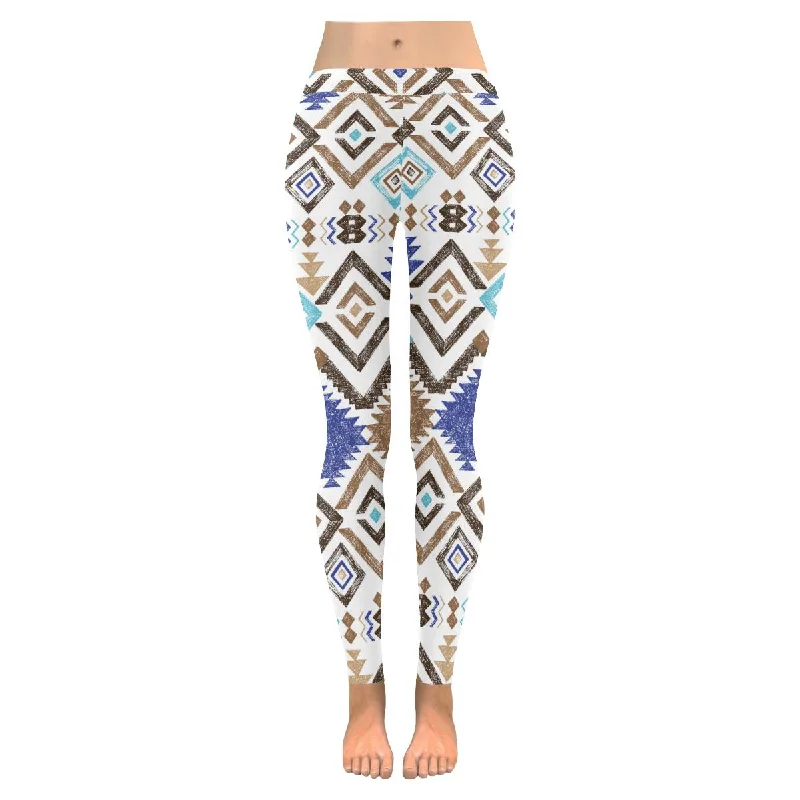 Zenzzle tribal pattern graphic Low Rise yoga Leggings for womens