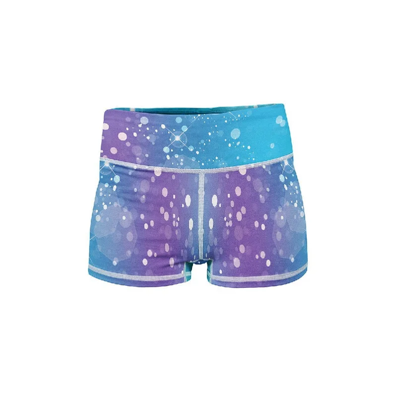 Women's Fashionable ShortsMind Space Yoga Shorts