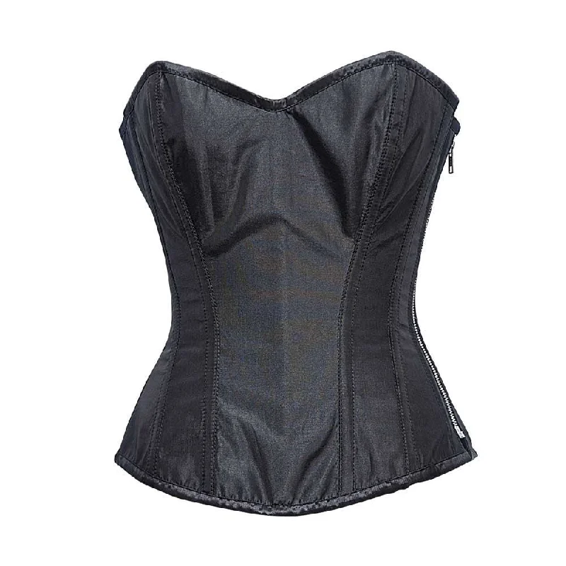 open-bust corset shapewear with lace appliquéChandler Overbust Corset