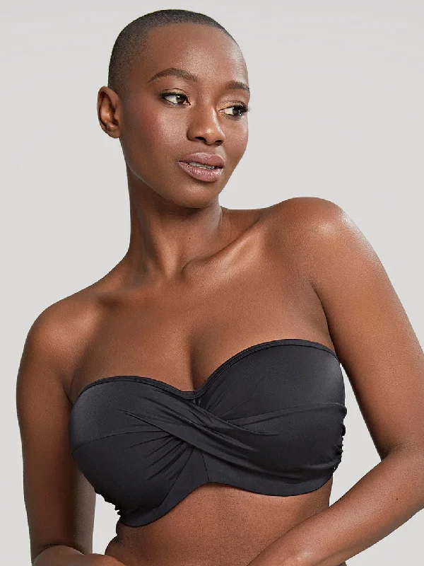 convertible bra for strapless dressesPanache Anya Twist Bandeau Bikini