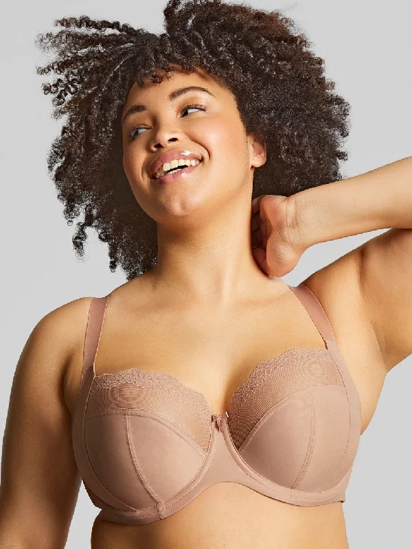 plus-size underwire bra with wide underbandPanache Esme Balcony Bra