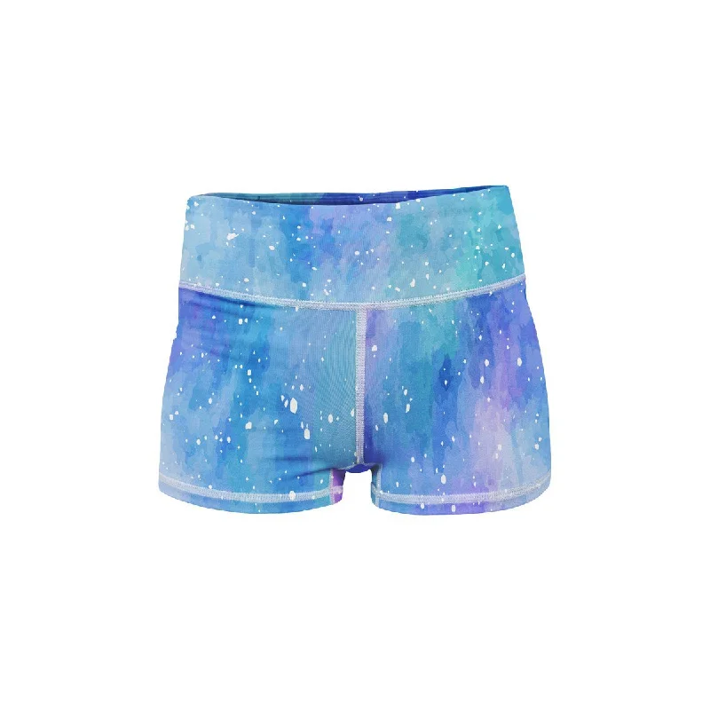 Women's Running ShortsUnicorn Galaxy Yoga Shorts