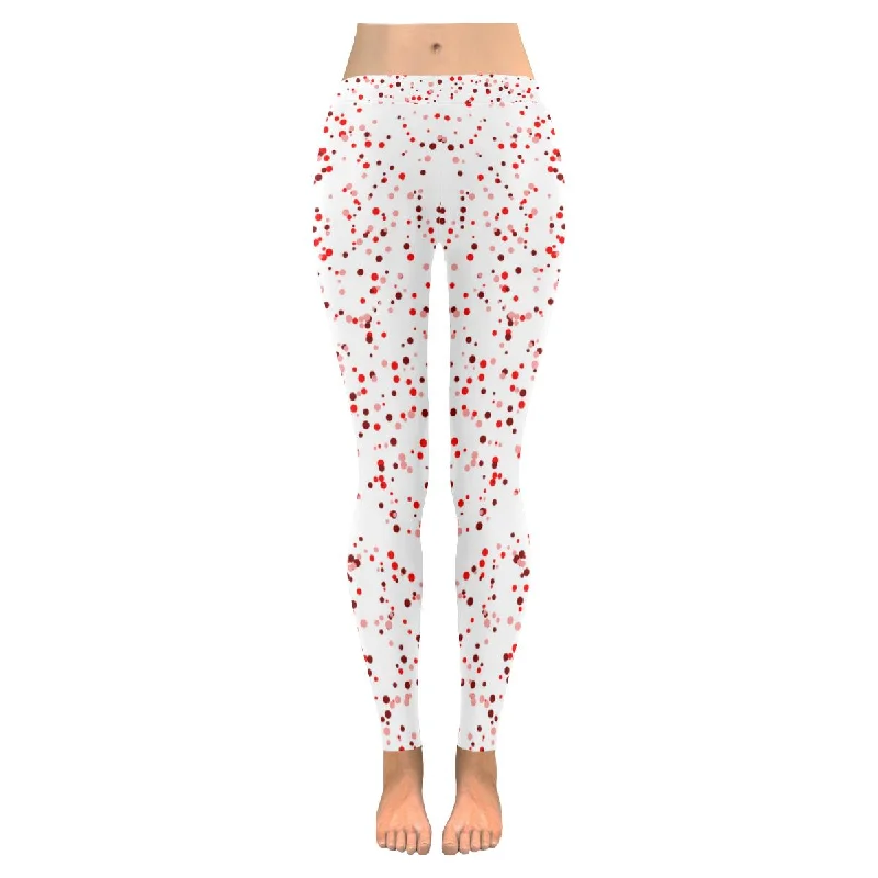 Zenzzle Dots abstract graphic pattern Low Rise yoga Leggings for women