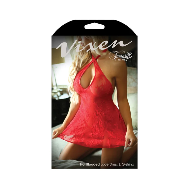 wireless mastectomy bra with soft cupsVixen Hot Blooded Lace Dress & G-string O/S