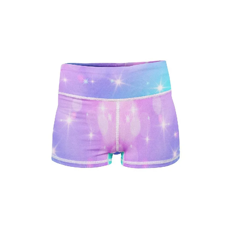 Women's Comfortable ShortsUnicorn Dreams Yoga Shorts