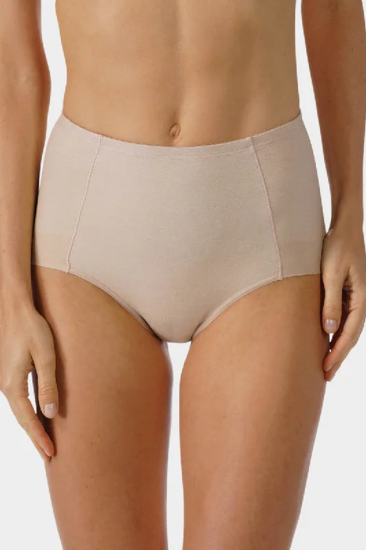 plus-size seamless panties in a variety of colorsHigh-waist Pants 49345 376 cream tan