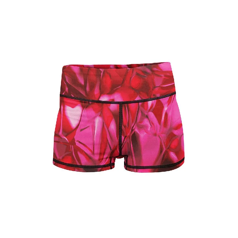 Women's Elastic Waist ShortsRuby Yoga Shorts