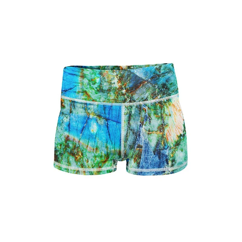 Women's Bermuda ShortsGem Reef Yoga Shorts