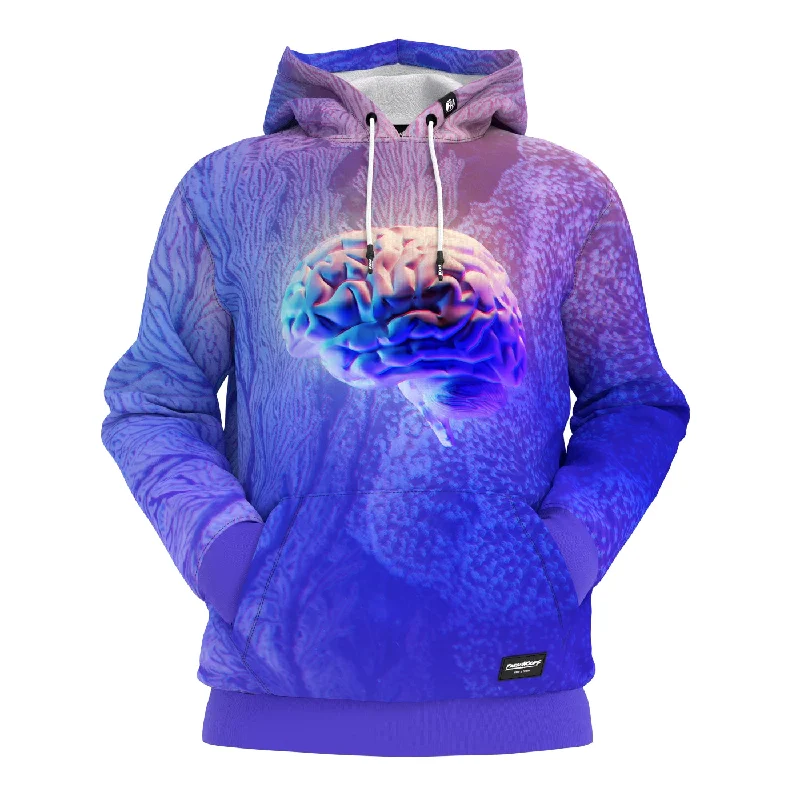 Women's Hooded Sweatshirts with Snap ButtonsBrainstorm Hoodie