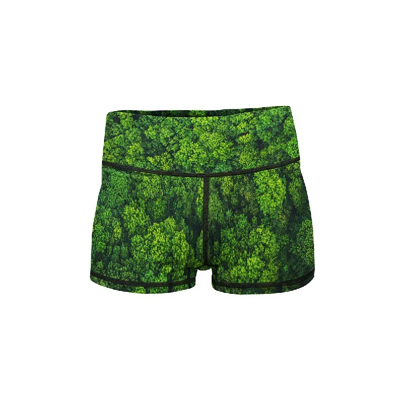 Women's Breathable ShortsTree Nugs Yoga Shorts