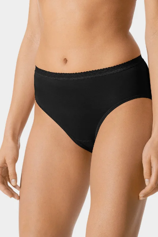 seamless panties with a concealed pocket and a moisture-wicking finishH�ft-Slip 89202 3 schwarz