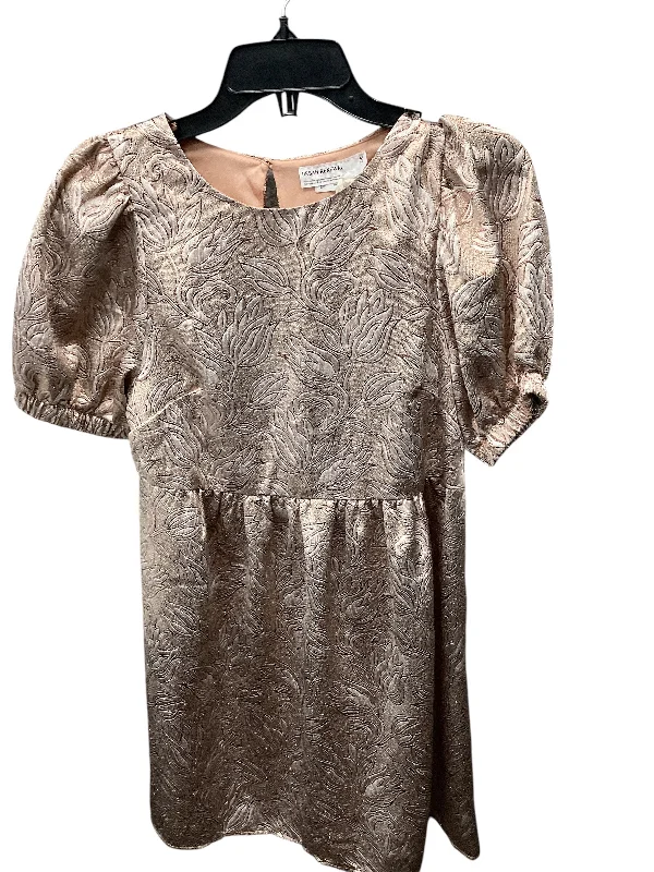 Women's Fit and Flare DressesDress Party Short By Cmc In Gold, Size: S