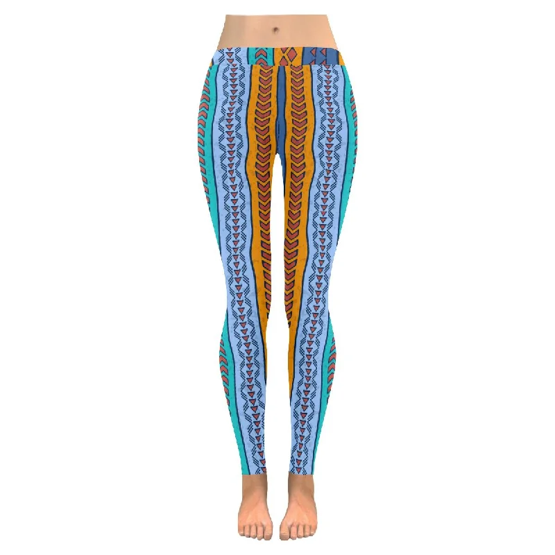 Zenzzle graphic aztec pattern print ladies low rise womens leggings