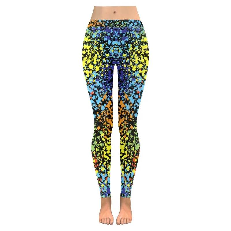 Zenzzle Spray paint pattern print Low Rise Womens yoga running Leggings