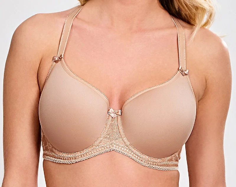 wireless lace bra with adjustable straps for versatilityPanache Cari