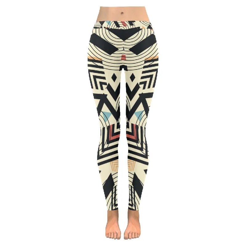 Zenzzle geometric pattern print ladies yoga Leggings for women