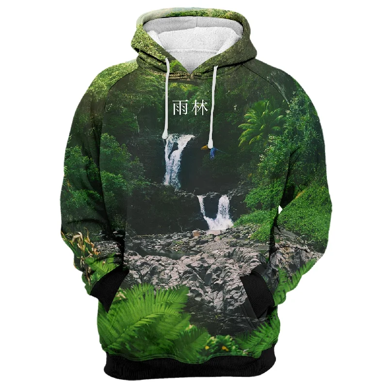 Women's Hooded Sweatshirts with Flared WaistRest Fo Hoodie