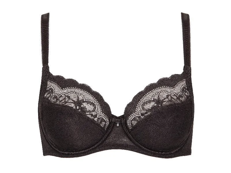 wireless mastectomy bra with soft cupsEVELYN Beugel BH 020227 02 zwart