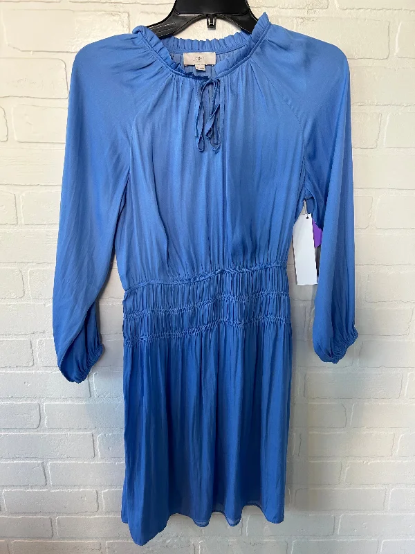 Women's Empire Waist DressesBlue Dress Casual Short Loft, Size Xs