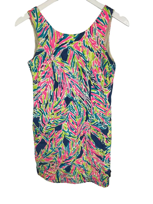 Women's Shirt Collar DressesMulti-colored Dress Casual Short Lilly Pulitzer, Size 0