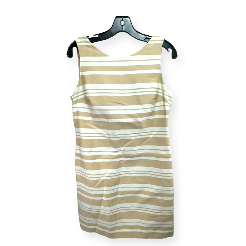 Women's Collarless DressesStriped Dress Casual Short Banana Republic, Size 8