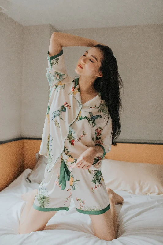 women's pajamas for loungingParadiso Floral PJ Set